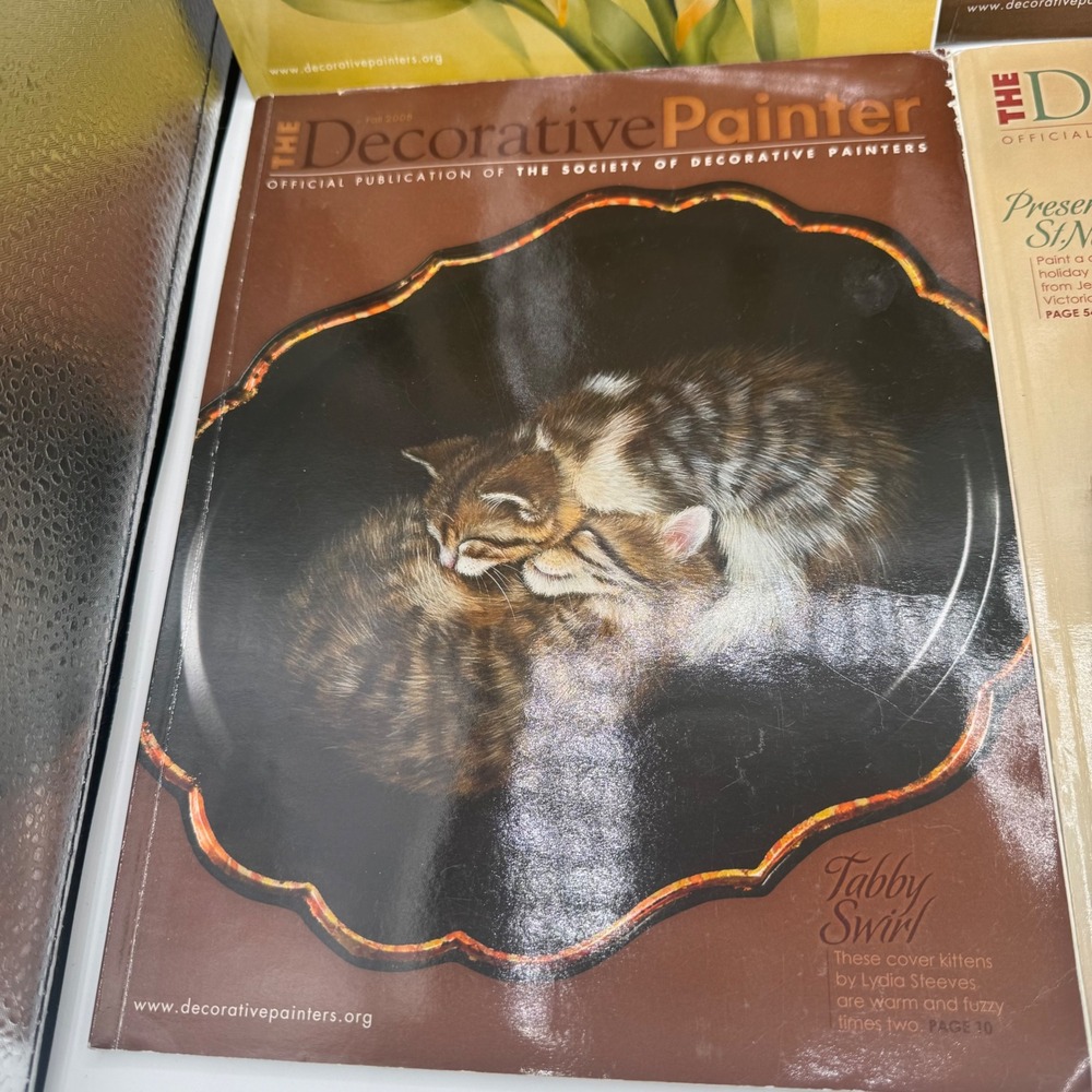 The Decorative Painter Magazine 2008 Complete Year Set 4 Issues Society Painters - Picture 4 of 6